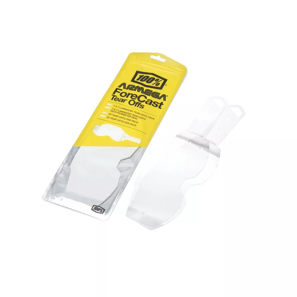 100 Percent Armega/Armatic Forecast Laminated Tear-Offs 2x7PK