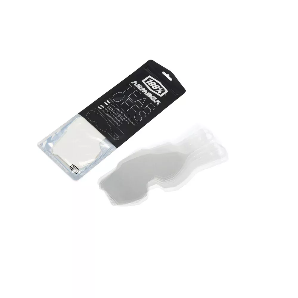 100 Percent Armega/Armatic Standard Tear-Offs 50PK