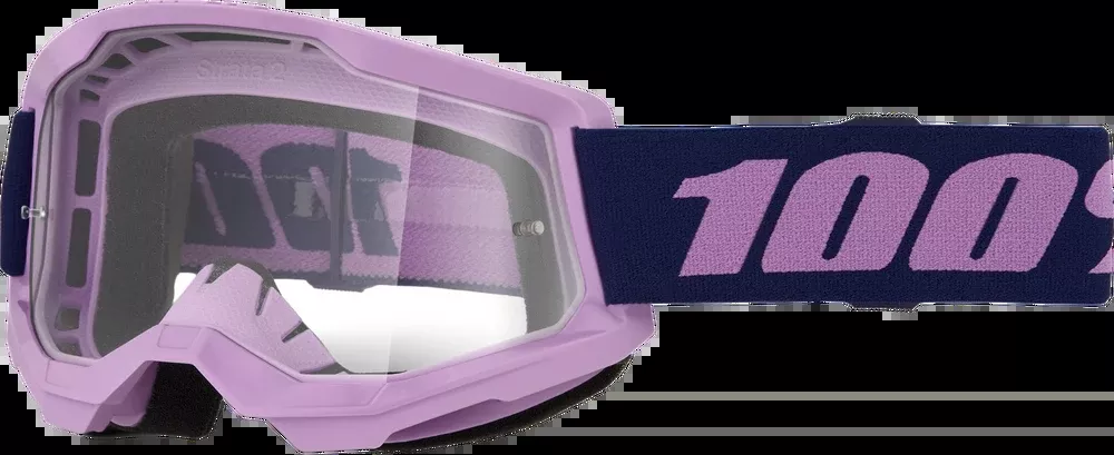 100 Percent Strata 2 Clear Lens Goggles
