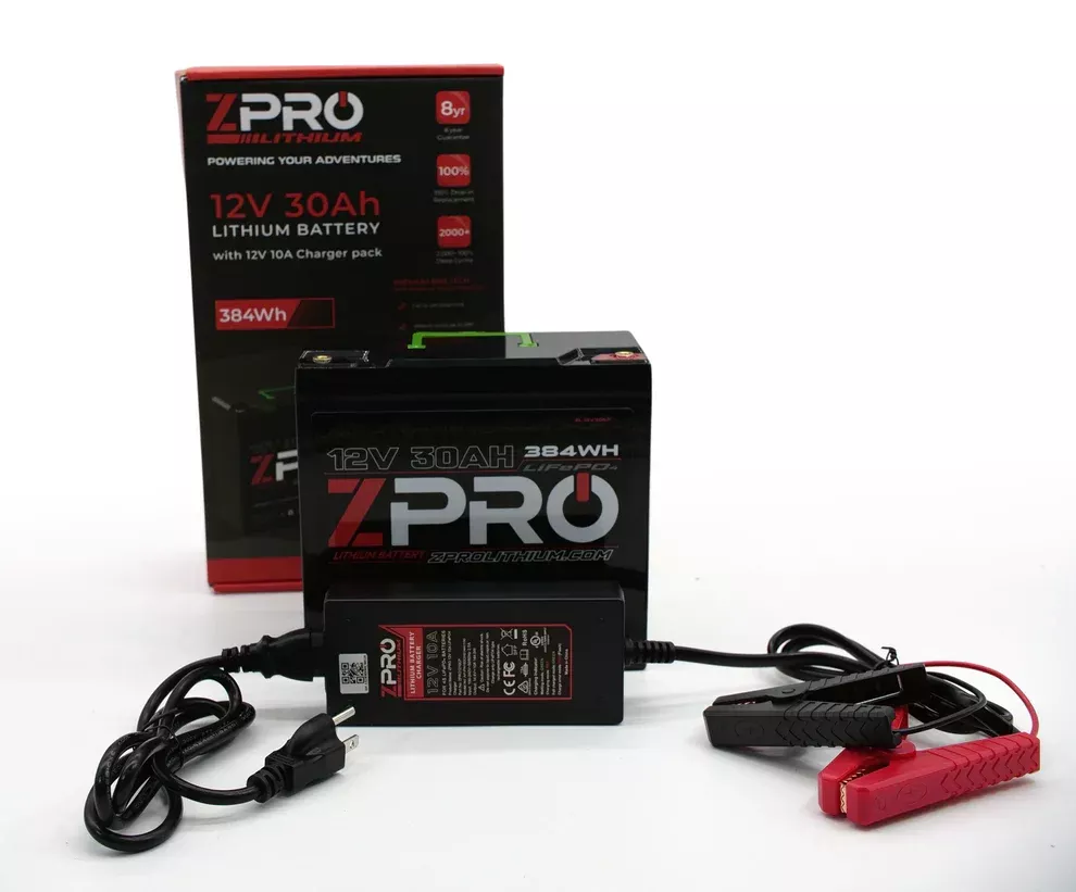 12V30AH Battery with 12V10A Charger