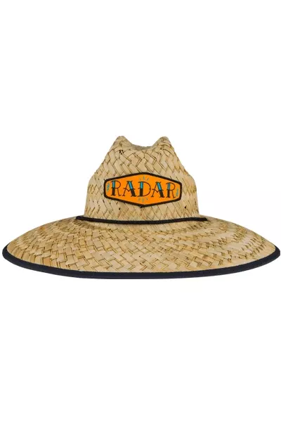 2024 Radar Paddler's Sun Hat - Tan Straw/Collage Nylon - OSFM