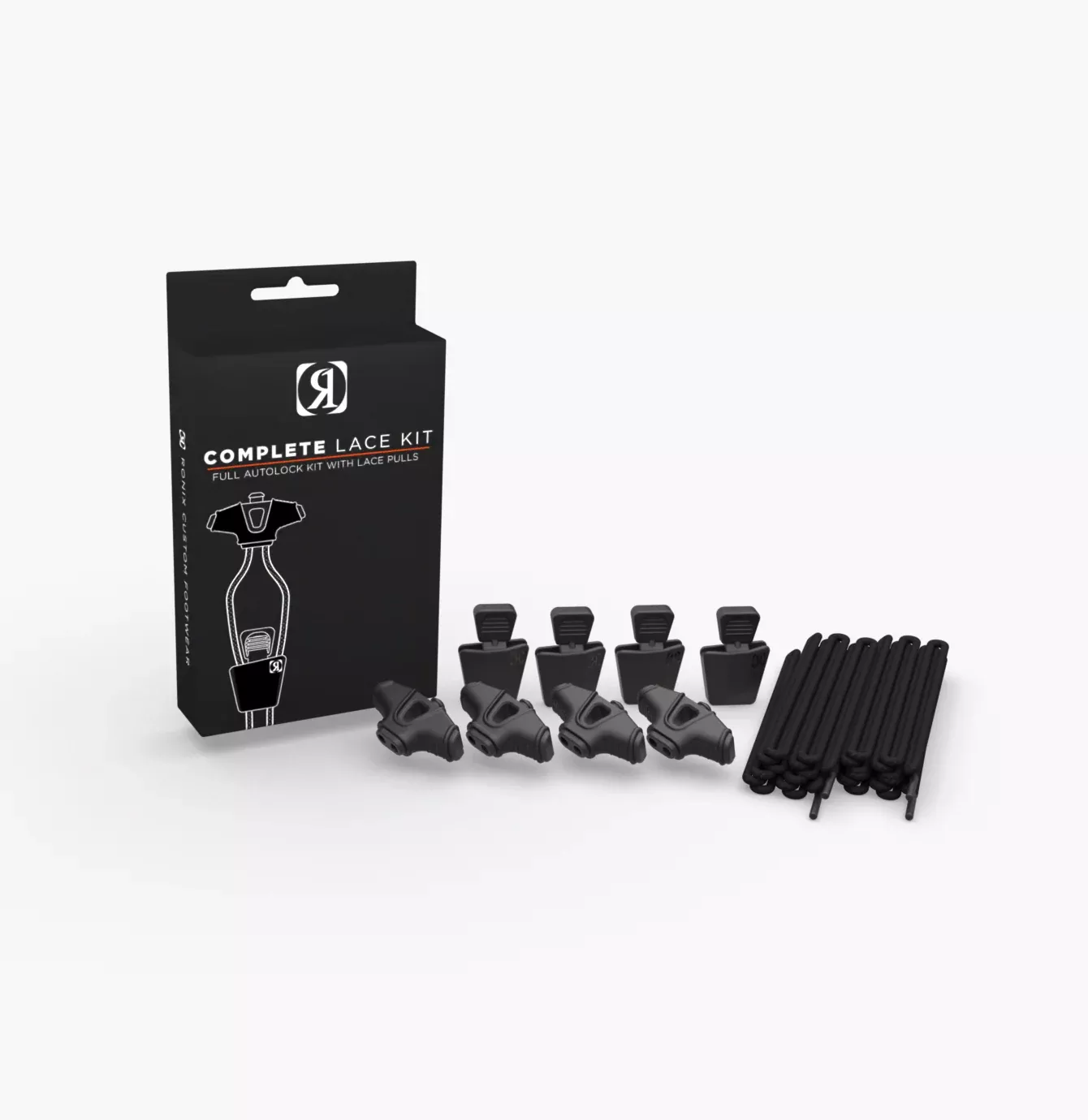 2024 Ronix Complete Lace Kit - Set of 4 Laces, 4 AutoLocks, 4 Pull Handles