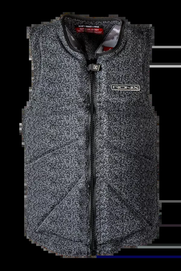 2026 Ronix One - Impact Vest - Engineered Mesh Black/Ash