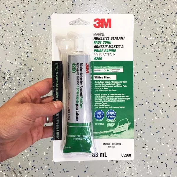 3M 4200 Fast Cure Adhesive Sealant (3oz, white)