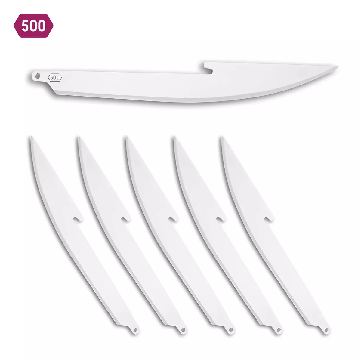 (5.0") BONING/FILLET REPLACEMENT BLADE 6-PACK - STAINLESS