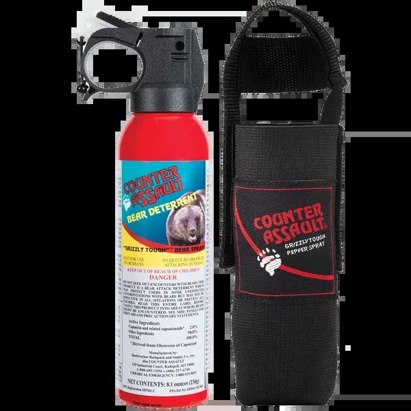 8.1 oz Bear Spray w/ Holster