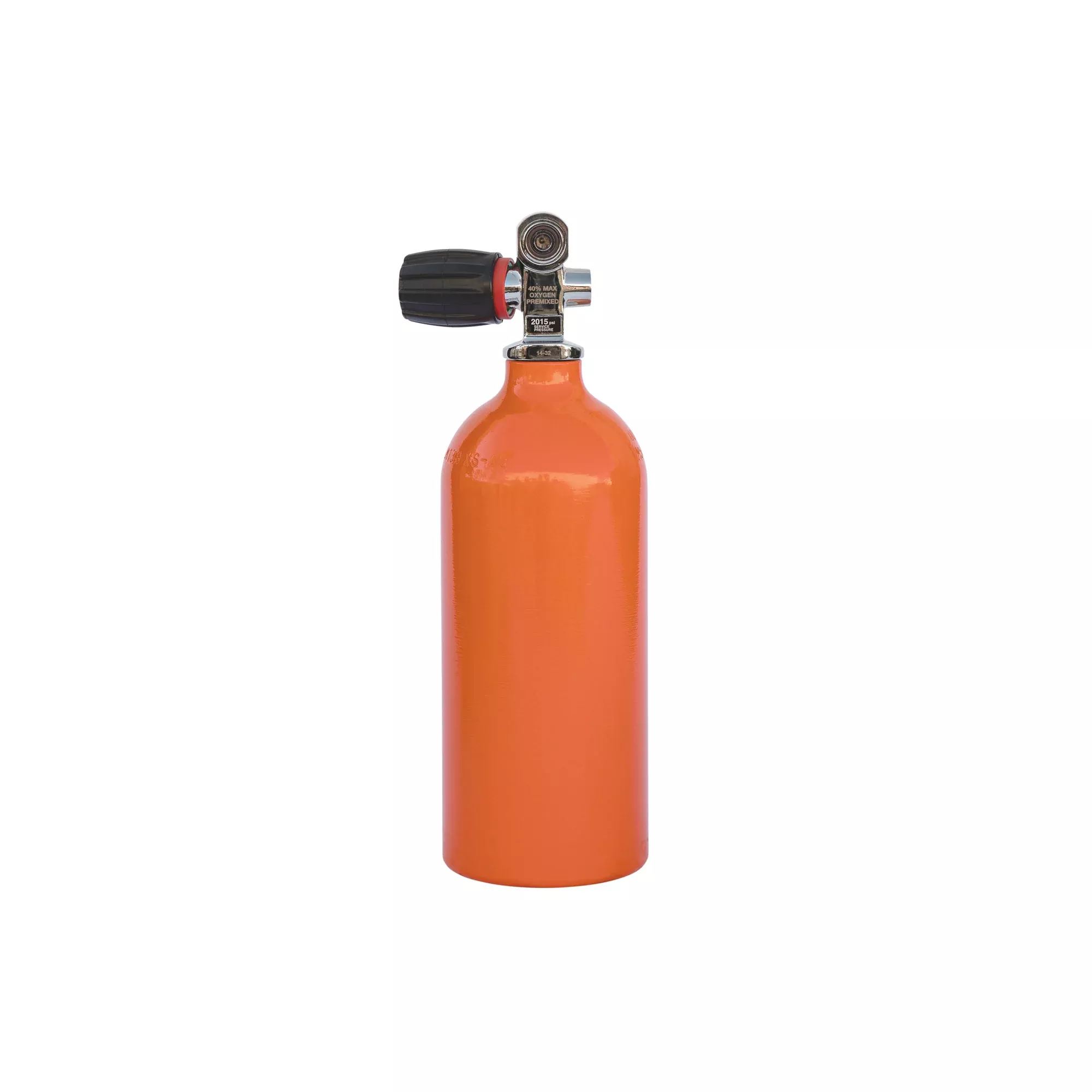 8 cf Aluminum Argon Pony Bottle