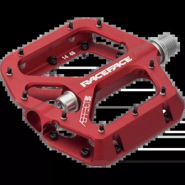 Aeffect Platform Pedal 9/16" - Red