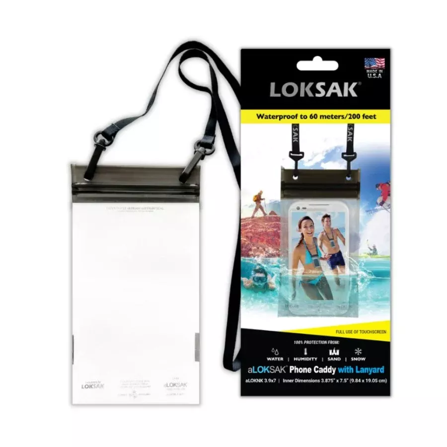 aLoksak Waterproof Phone Bag (with lanyard)