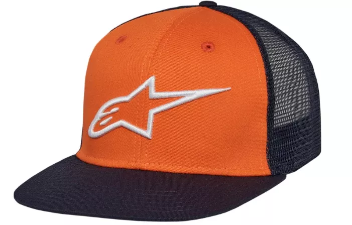 Alpinestars Corp Trucker Orange/Navy Hat