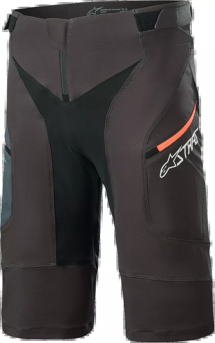 Alpinestars Drop 8.0 Black/Coral Shorts