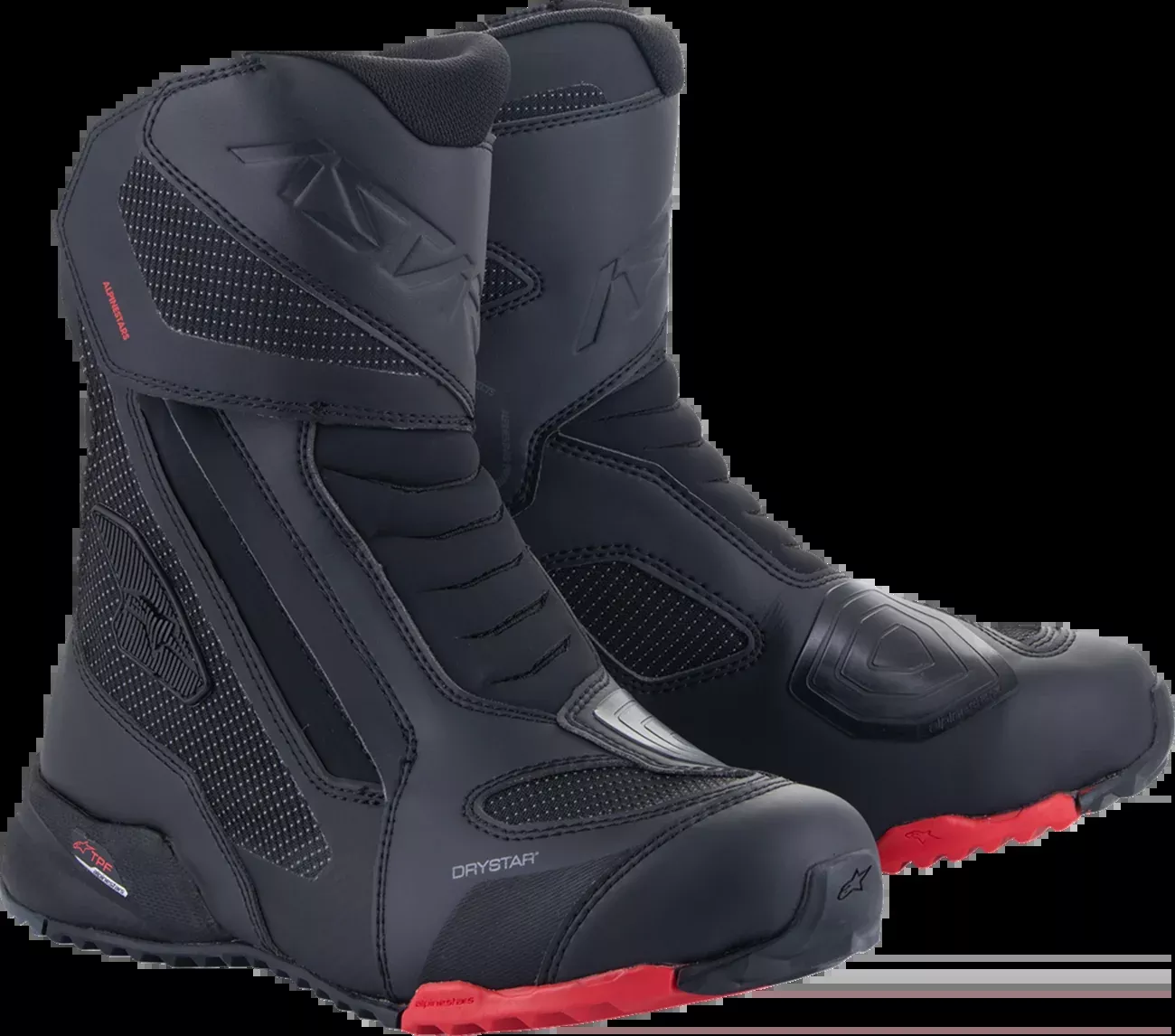 Alpinestars RT-7 Drystar Black/Red Boots
