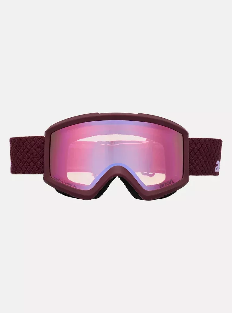 ANON Helix 2.0 PERCEIVE with Spare Lens 2026 - Deep Cherry