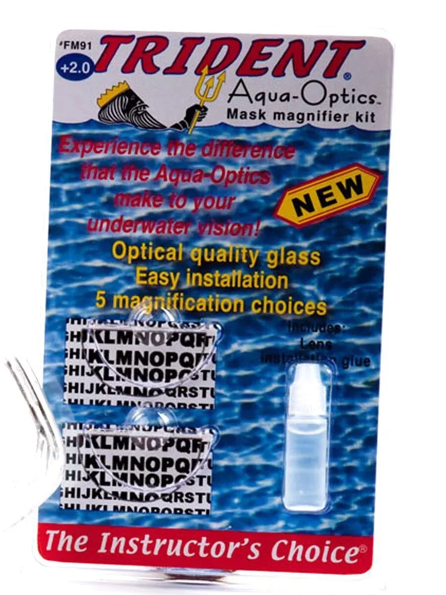 Aqua-Optix mask Magnifier Kit
