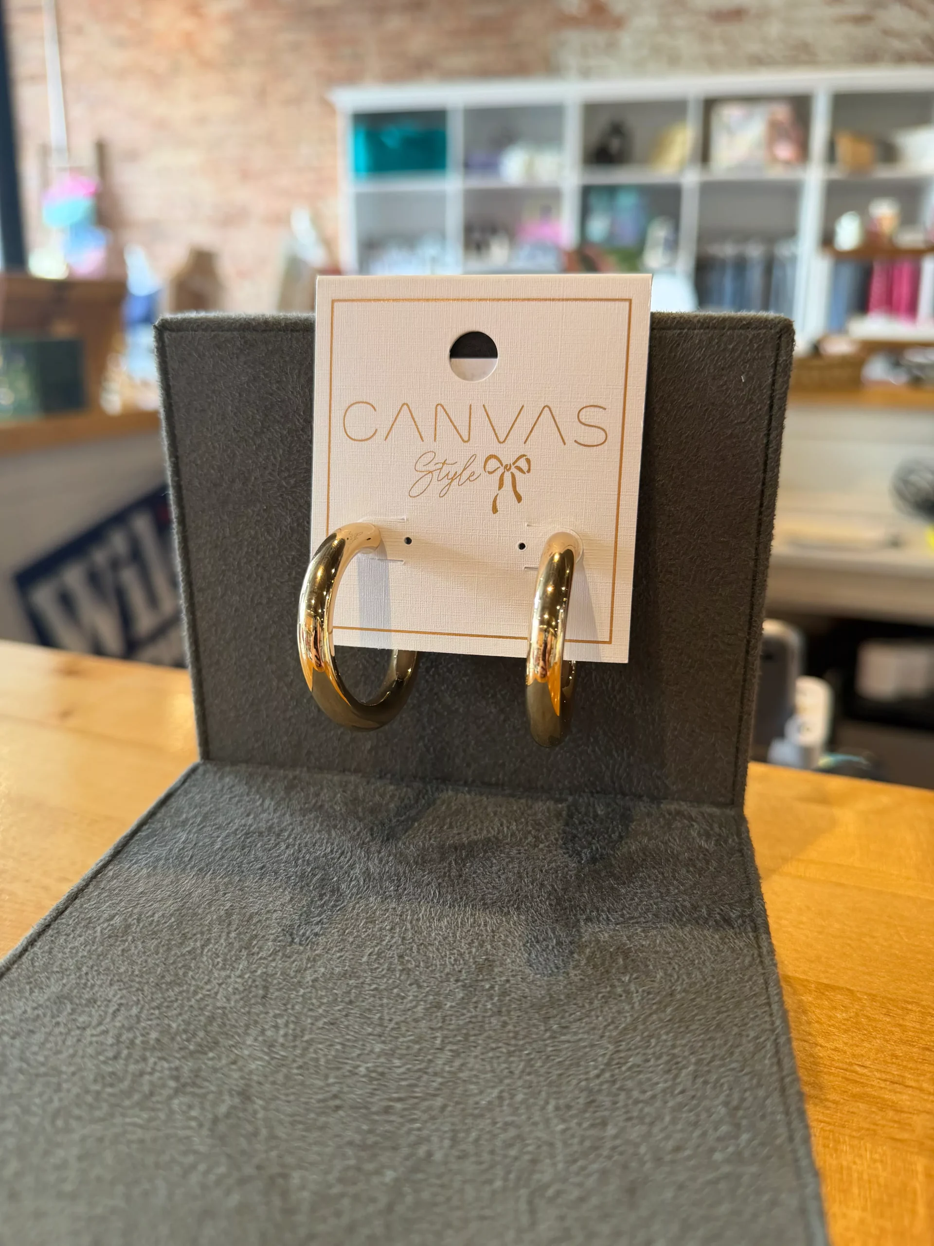Arabella Gold Hoop Earrings