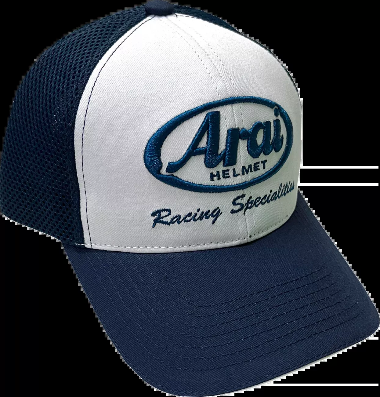 Arai Mesh Hat - White/Navy - One Size