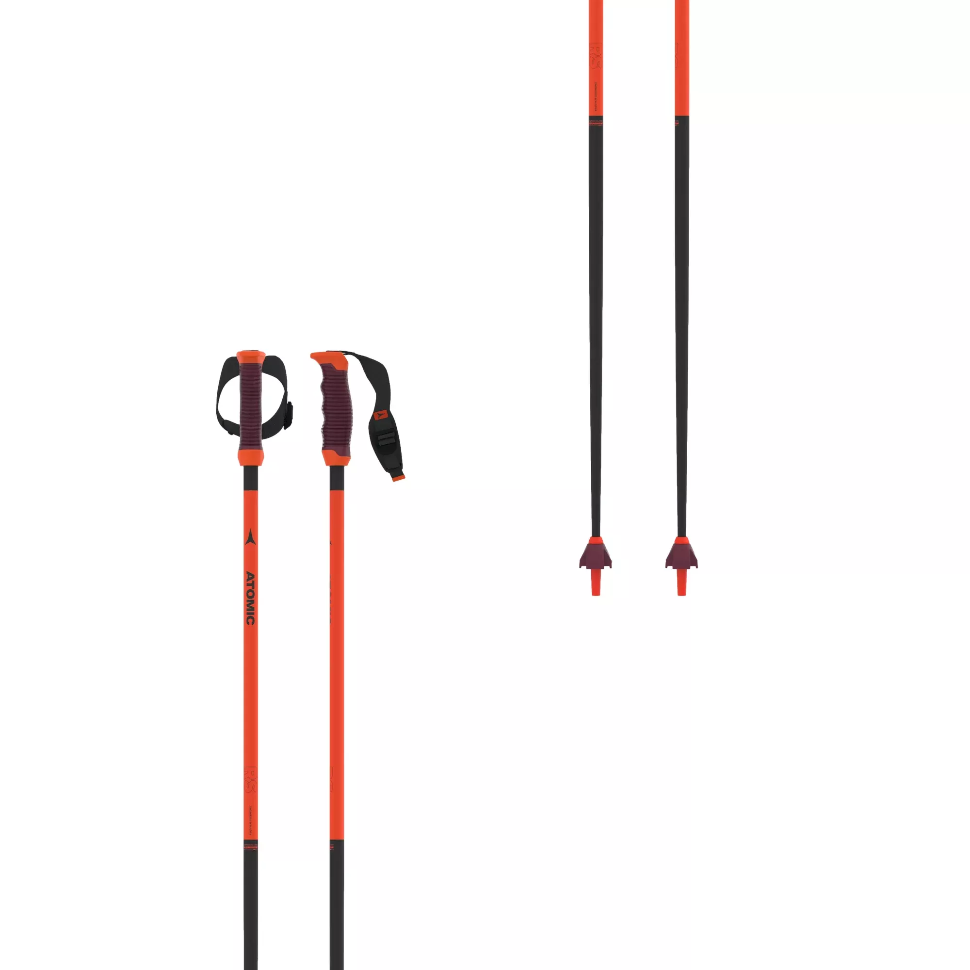 Atomic Redster RS SQS Ski Pole - Red/ Black
