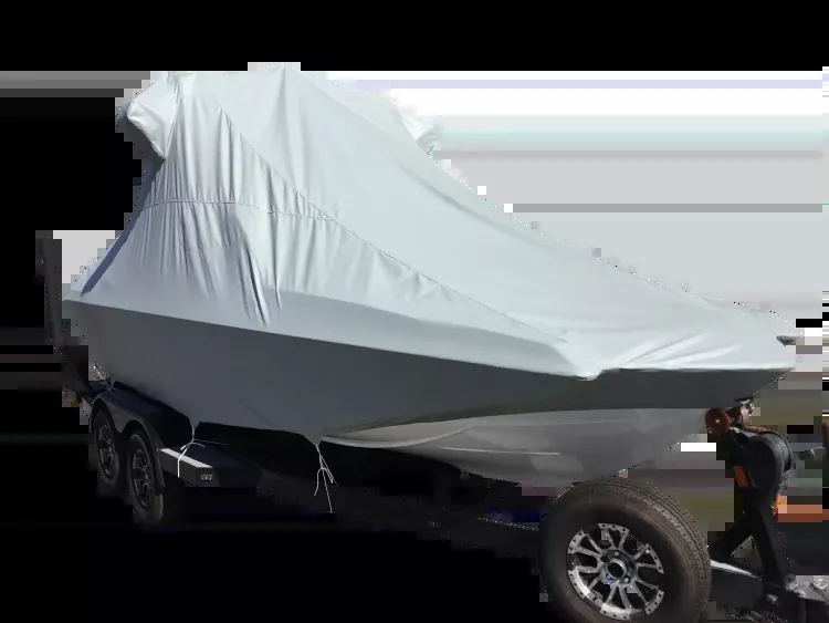 Axis A20 Double Up Storage Cover – Grey Skull Tower with Factory Bimini