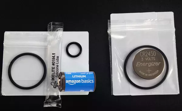 Battery Kit for Suunto Vytec, HelO2, Vyper Air Transmitter and Receiver (Complete)