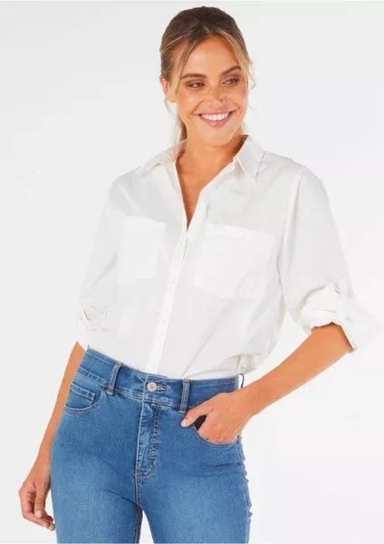 Betty Basics Heston Shirt - Vanilla