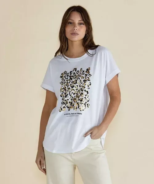 Betty Basics Indiana Tee - Le Marais Print