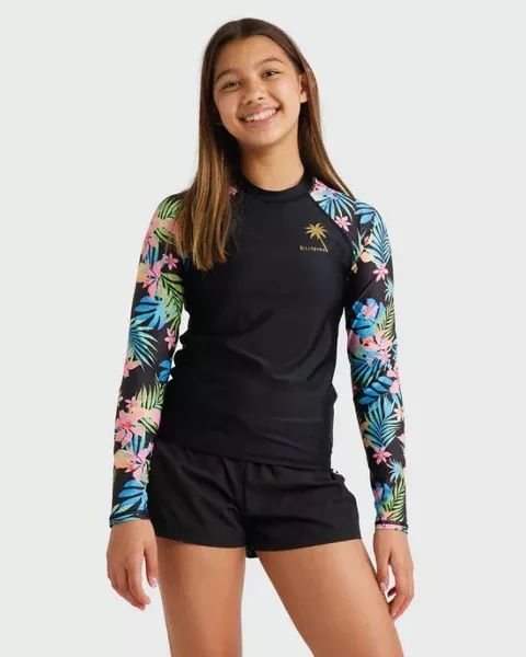 Billabong In Da Jungle LS Sunshirt - Black