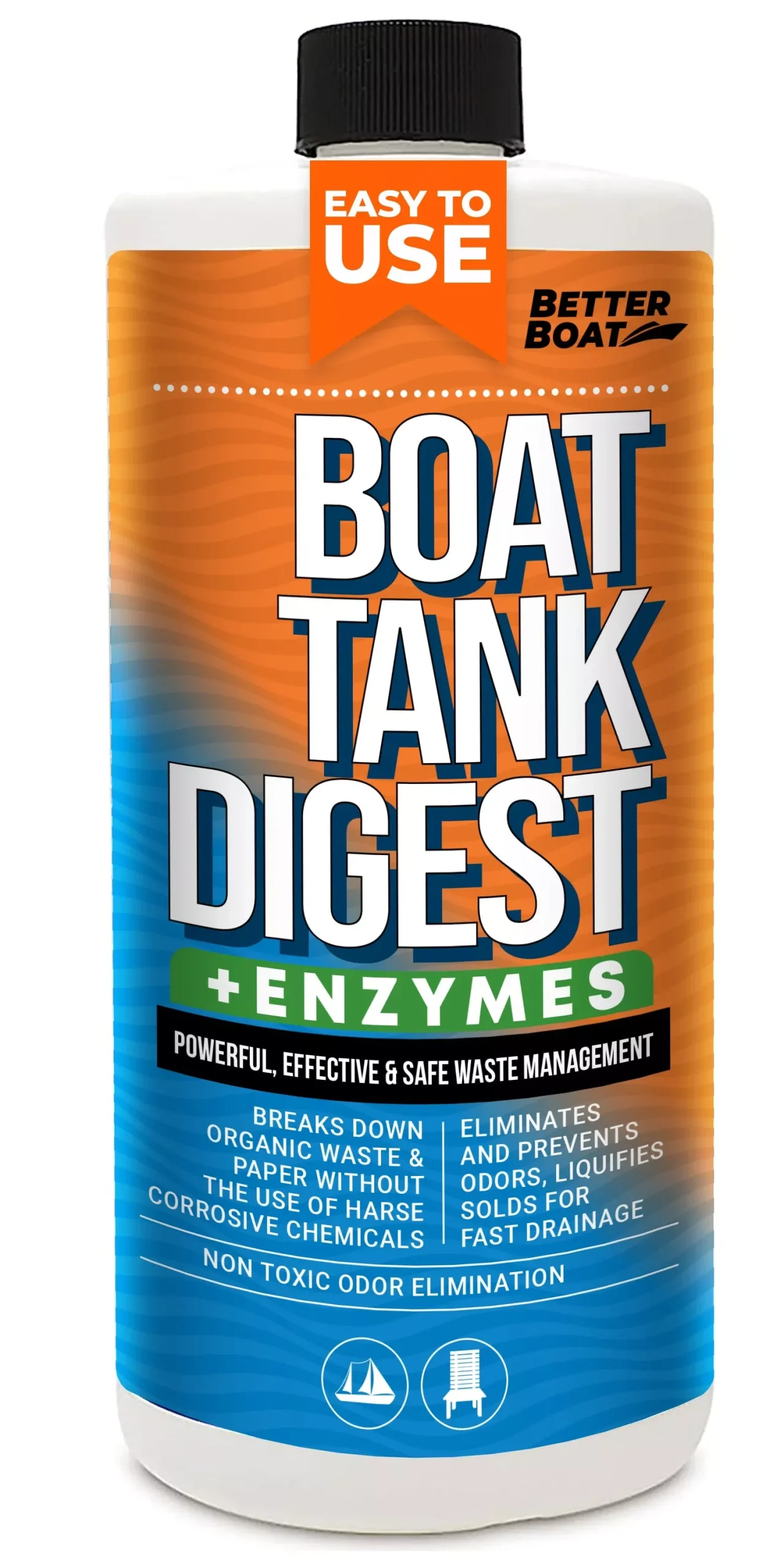 Boat Enzymatic Toilet Tank Digest