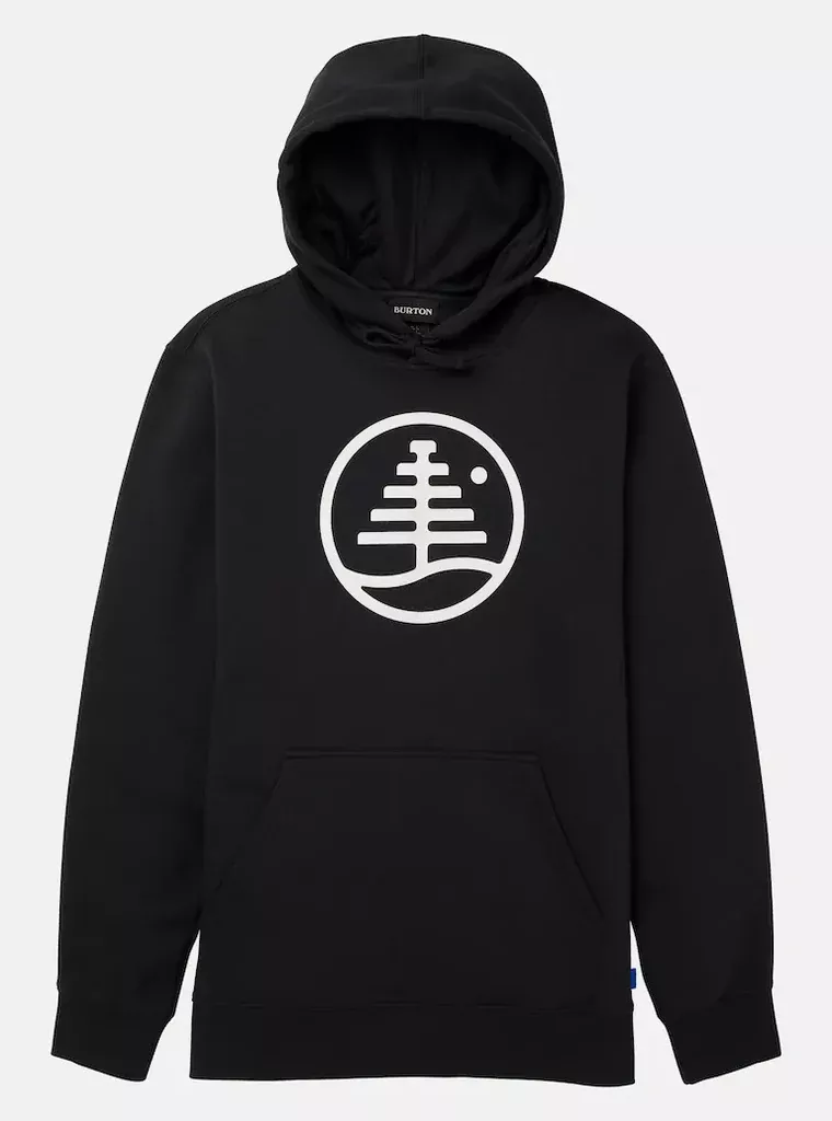 Burton Family Tree Pullover Hoodie - True Black