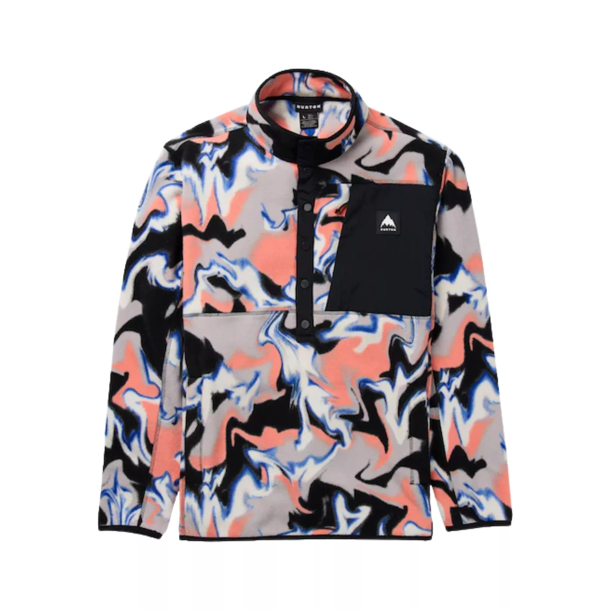 Burton Men's Cinder Fleece Pullover - Dazed