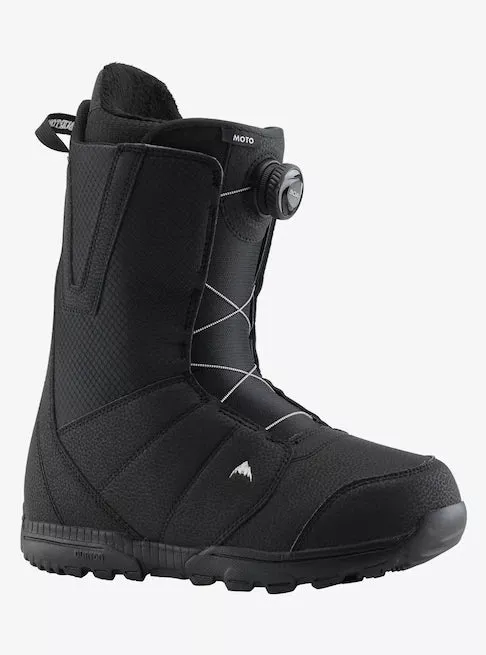 Burton Moto Boa Men's Snowboard Boot Wide - Black