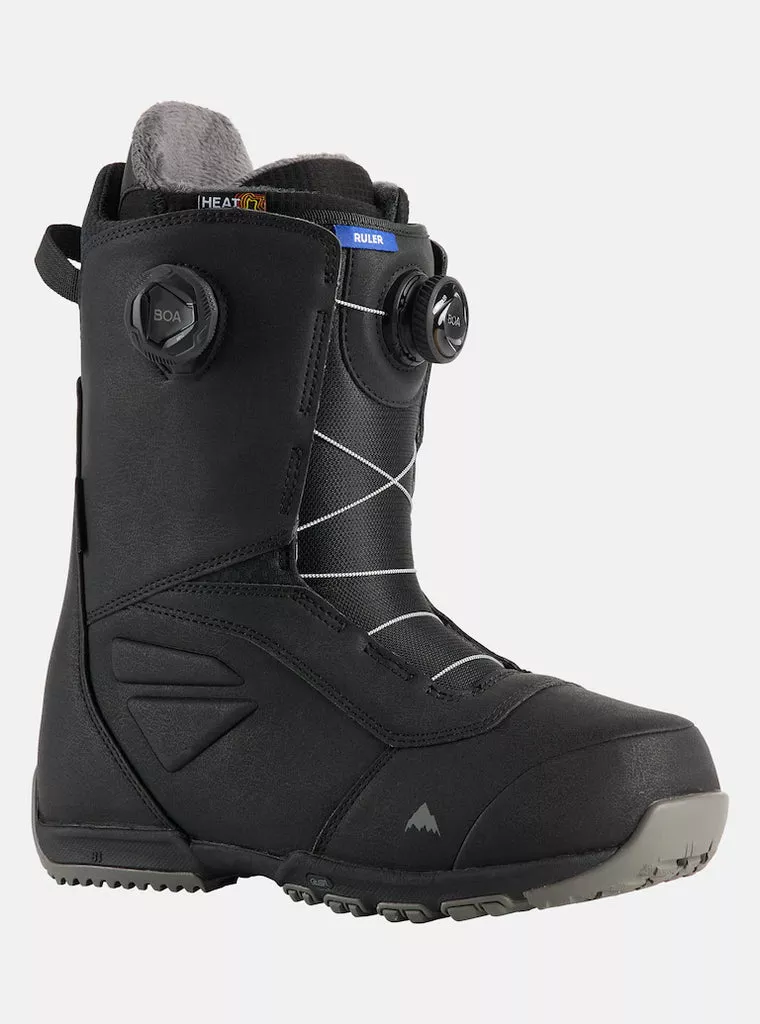 Burton Ruler Boa Men's Snowboard Boot Wide 2026 - Black