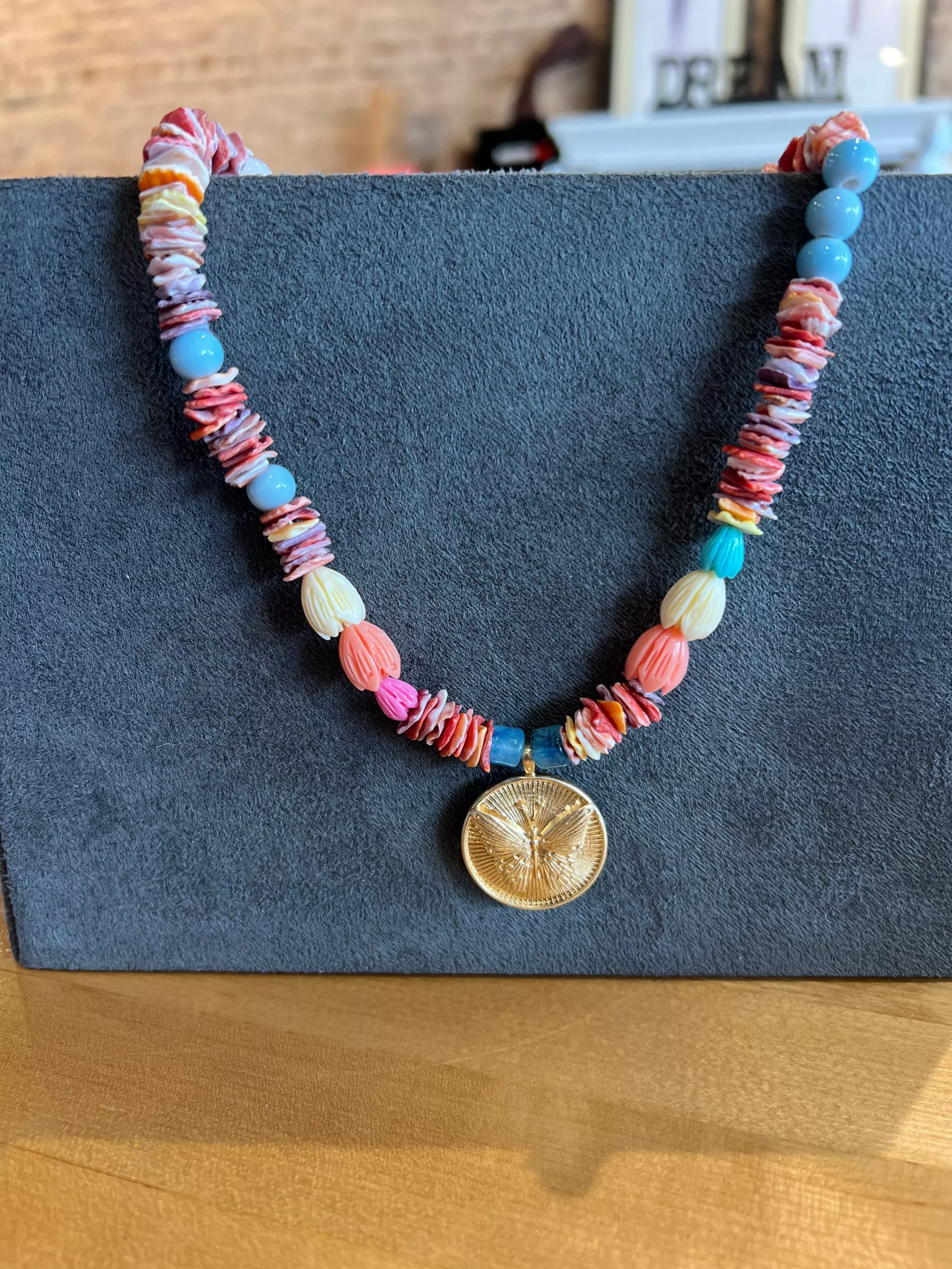 Butterfly Pendant Necklace