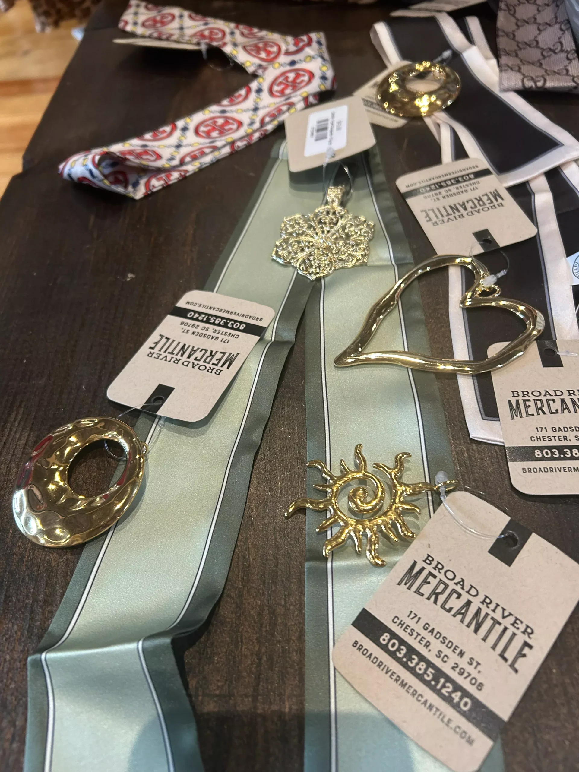 Camille: Scarf Pendants