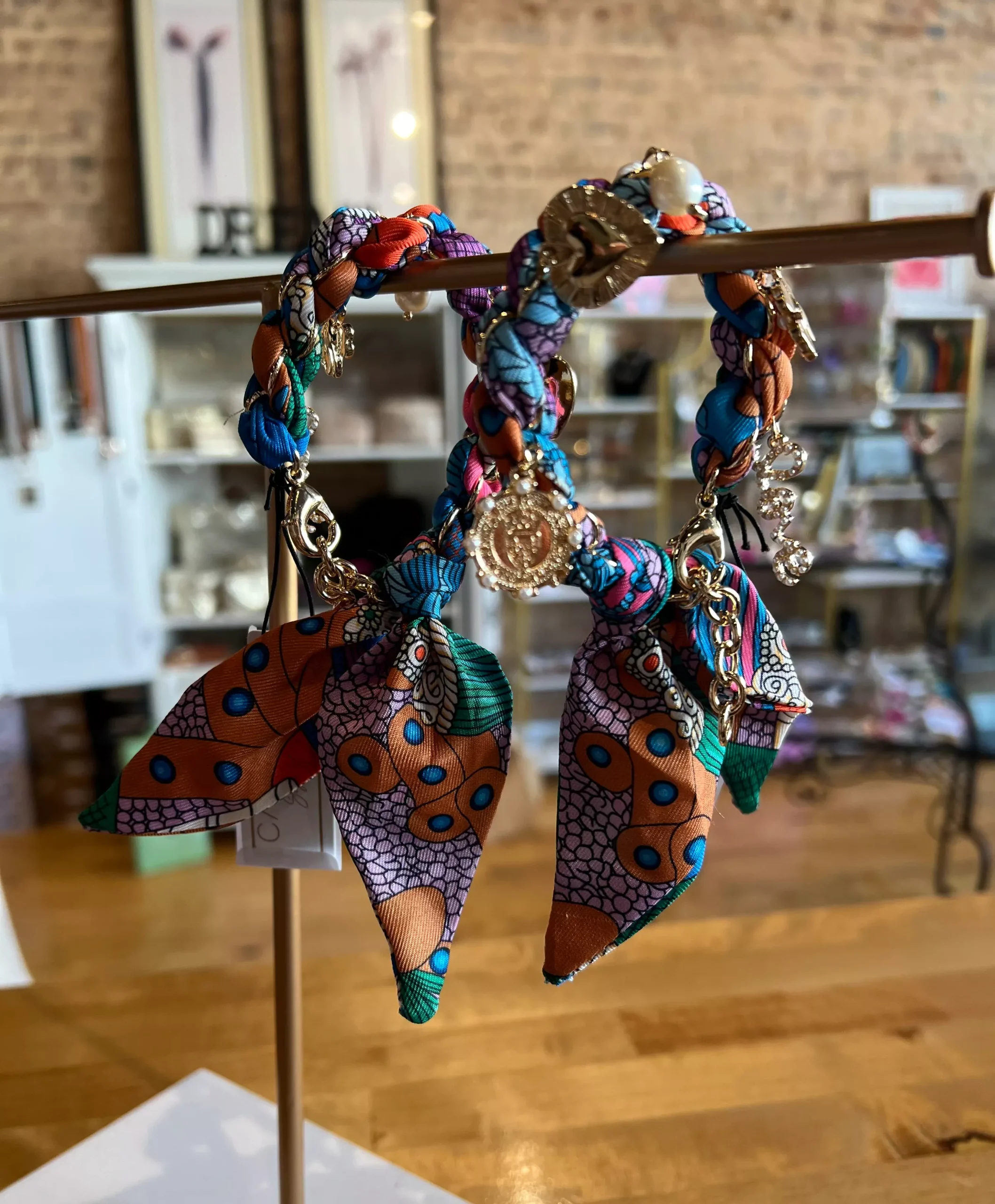 Canvas Noelle Scarf Bracelet