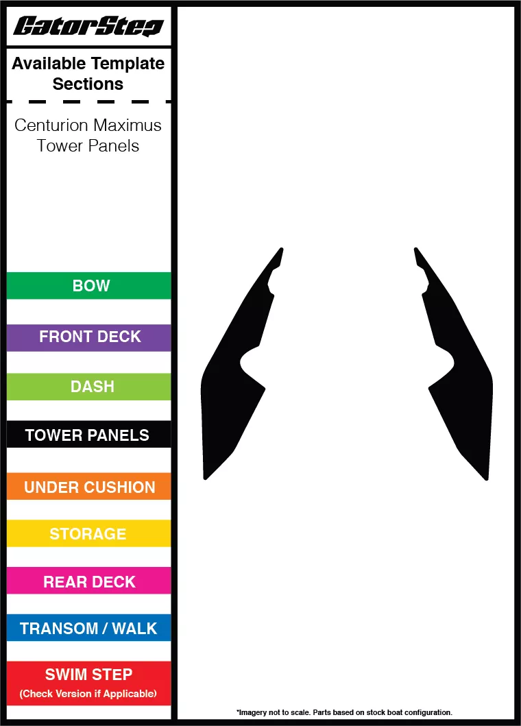 Centurion Maximus GatorStep Panels (pair)