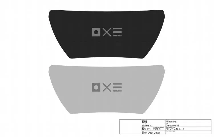 Centurion Vi-Fi Swim Platform Cover