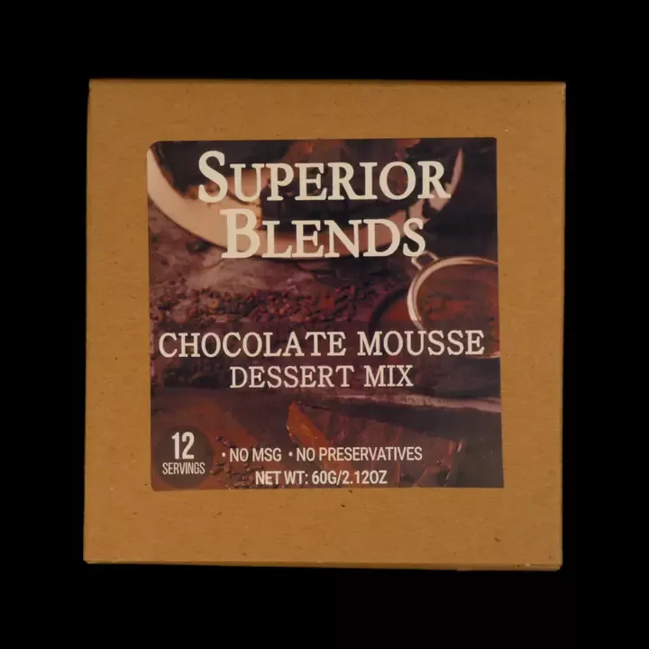 Chocolate Mousse Dessert Mix
