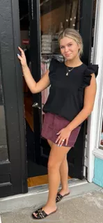 Corduroy Short/Skort