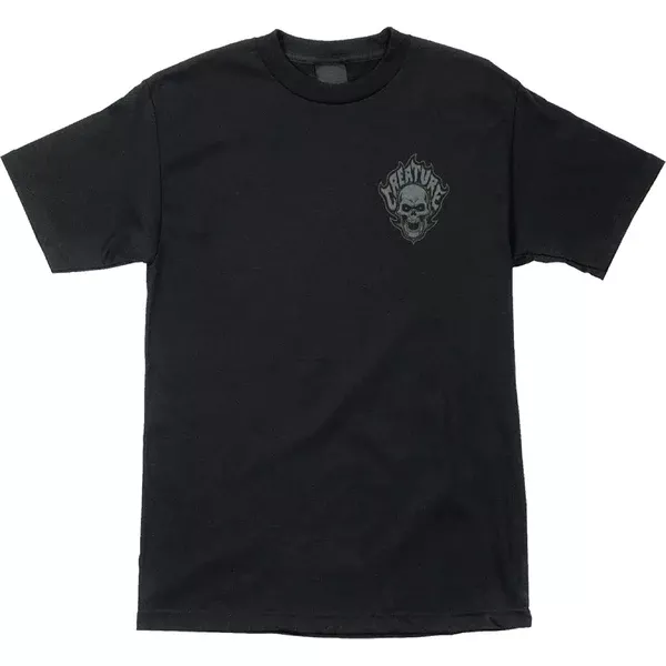 Creature Bonehead Flame Men's Short-Sleeve Shirts (Brand New)