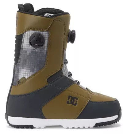 DC Control Men's Snowboard Boots 2024 - Olive Military