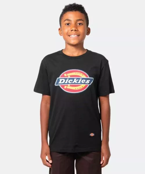 Dickies Youth Classic Logo Tee - Black
