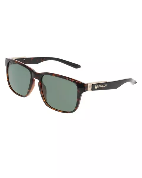 Dragon Capo Tortoise / LL Green G15 Polar Sunglasses