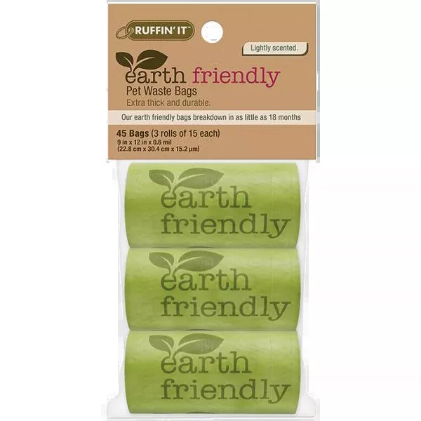 Earth Friendly Pet Waste Bags (3 Pack)