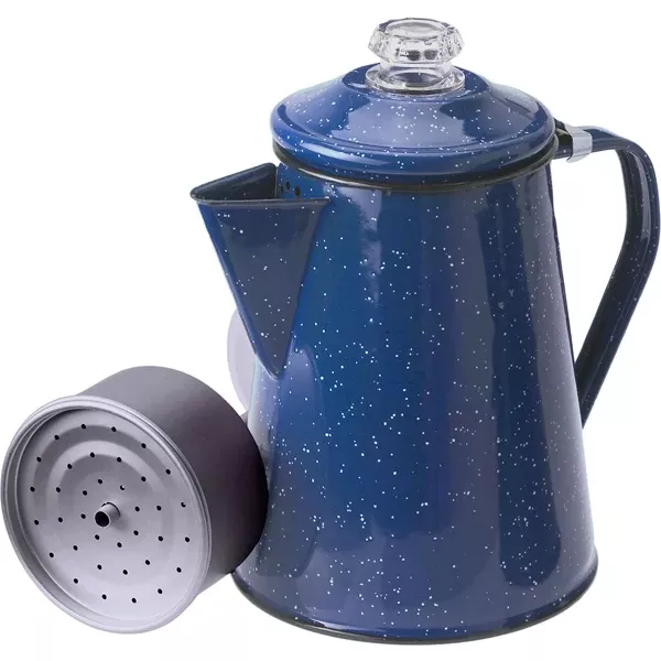 Enamelware Coffee Percolator (8 Cups)