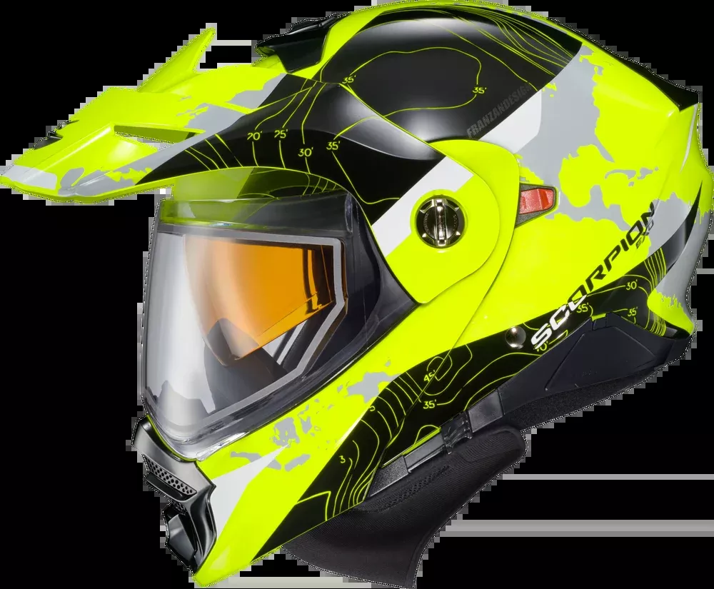 EXO-AT960 COLD WEATHER HELMET TOPOGRAPHIC (DUAL)