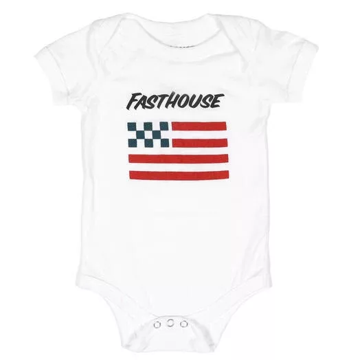 FastHouse INF LIBERTY ONES WHT 3-6M