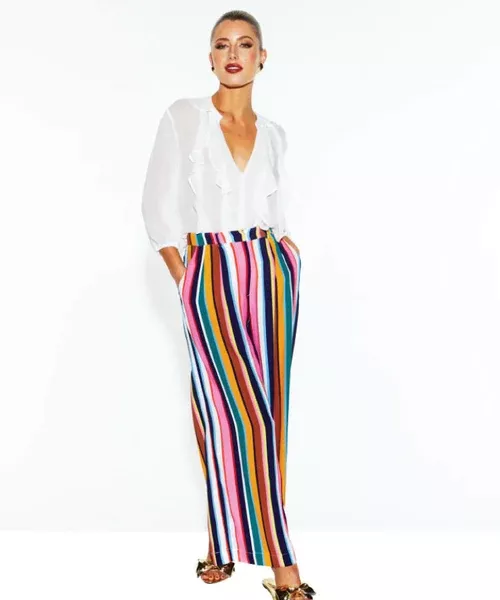 Fate + Becker Just Love Frill Blouse - Ivory