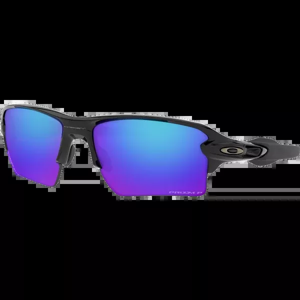 Flak 2.0 XL - Polished Black/Prizm Sapphire Polarized