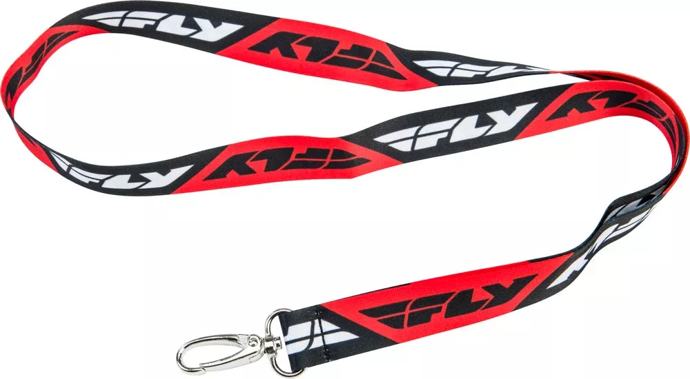 Fly Racing Red/Black/White Lanyard