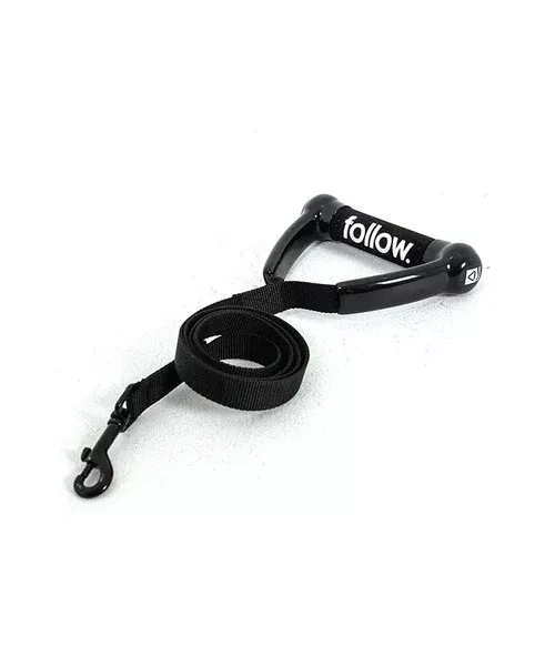 Follow Dog Lead - Black